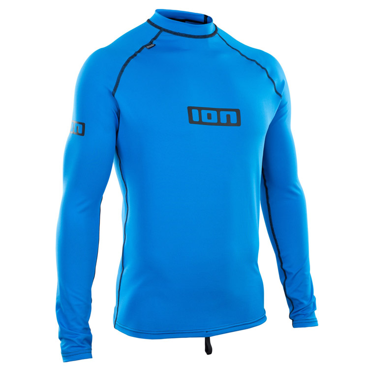 ION UV-Shirt Rashvest Promo Rashguard Men SS blue 2021 